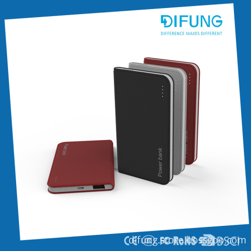 2017 ultra thin portable mobile power bank flat slim 4000mah